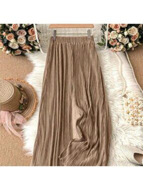 Brown Casual Women's Loose Pants